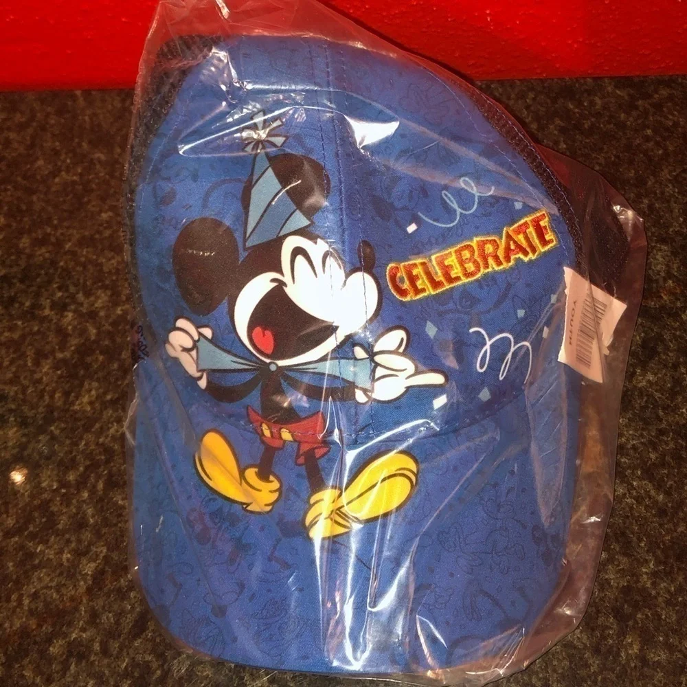Mickey Mouse “Celebrate” Baseball Cap for Kids